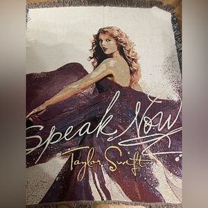 Taylor Swift Speak Now Blanket